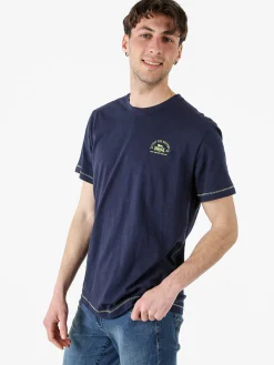 Lonsdale T-shirt da uomo in cotone - blu scuro
