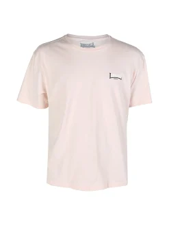 Lonsdale T-shirt girocollo da uomo in cotone con logo
