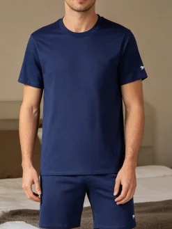 Lonsdale T-shirt intima da uomo girocollo