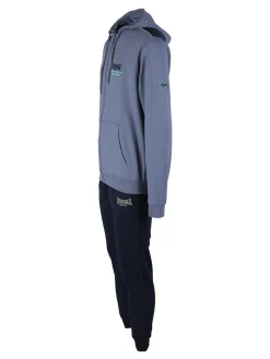 Lonsdale Tuta da uomo 2 pezzi con cappuccio e zip