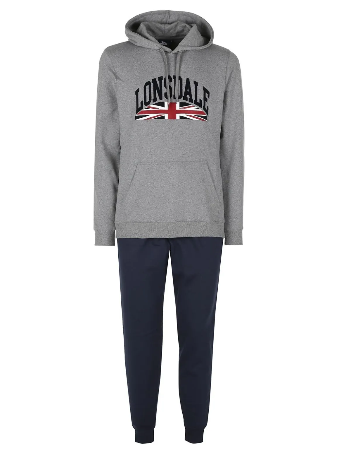 Lonsdale Tuta da uomo 2 pezzi con cappuccio