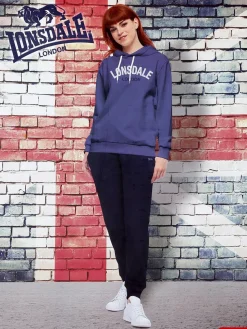 Lonsdale Tuta donna 2 pezzi con cappuccio