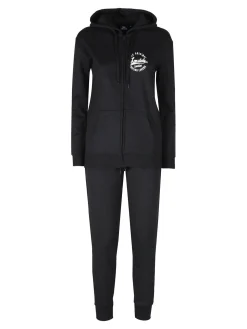 Lonsdale Tuta donna 2 pezzi full zip con cappuccio