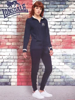 Lonsdale Tuta sportiva da donna con zip intera