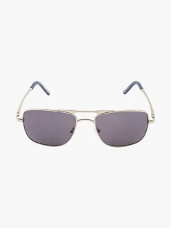 Looks Style Occhiali da sole aviatore da uomo - argento