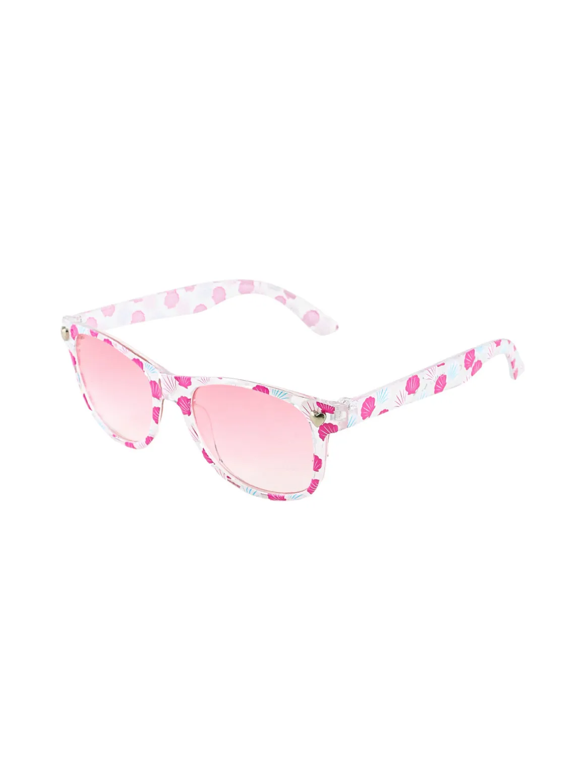 Looks Style Occhiali da sole da bambina con disegni - rosa