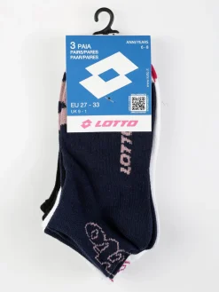 Lotto Calze corte da bambina confezione 3 paia