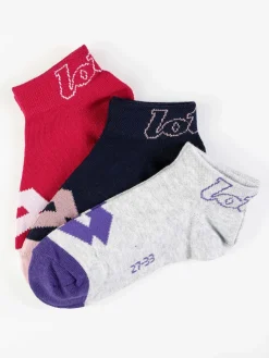 Lotto Calze corte da bambina confezione 3 paia
