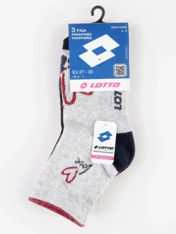 Lotto Calze midi da bambina con lurex Confezione 3 paia