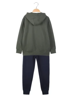 Lotto Completo tuta sportivo da bambino con cappuccio e zip
