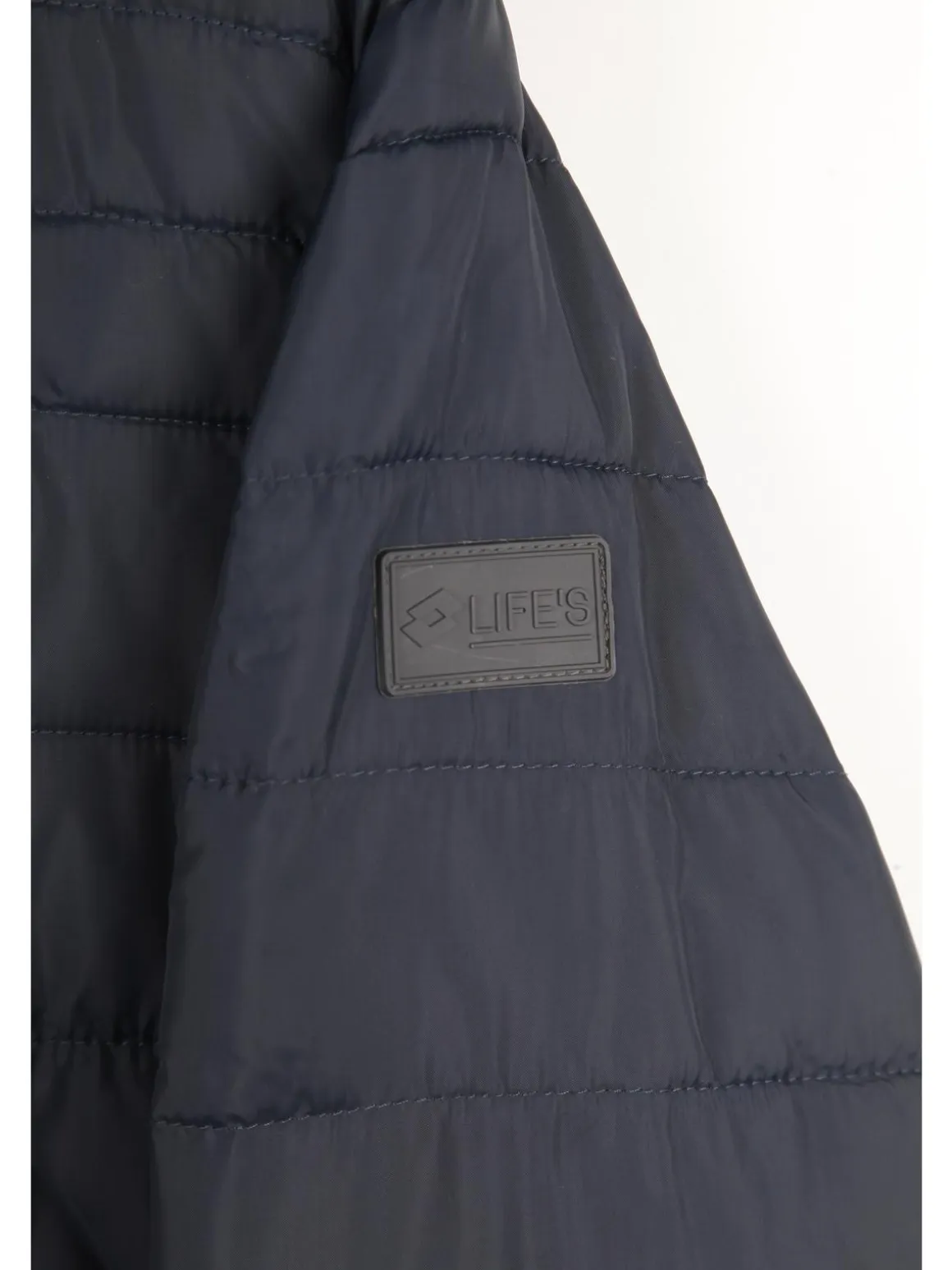 Lotto Marcus VII Bomber HD B giubbino con cappuccio blu scuro