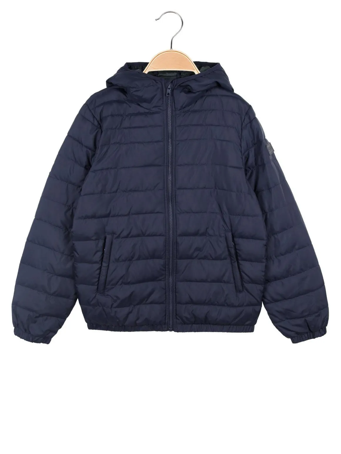 Lotto Marcus VII Bomber HD B giubbino con cappuccio blu scuro