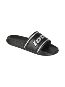 Lotto MIDWAY IV SLIDE Ciabatte in gomma da donna - nero