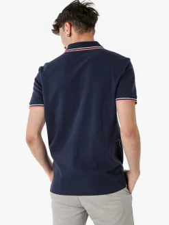Lotto Polo da uomo in cotone a maniche corte - blu
