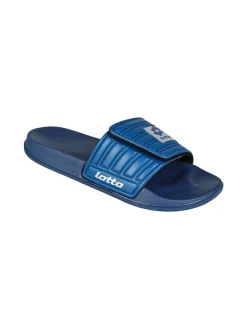 Lotto RICO STRAP Ciabatte da uomo in gomma con strappo - blu