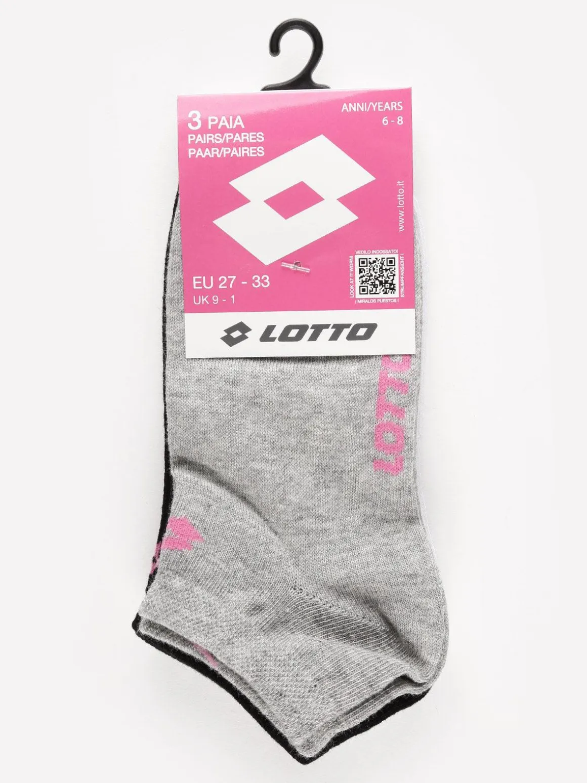 Lotto Salvapiede bimba 3 paia