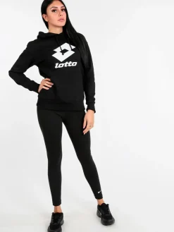 Lotto SMART W II SWEAT HD Felpa donna con cappuccio