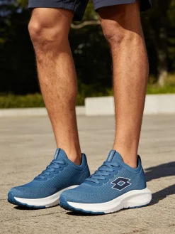 Lotto SPEEDRIDE 1000 Sneakers da uomo in maglia - blu
