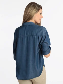 Louise Orop Camicia donna effetto jeans