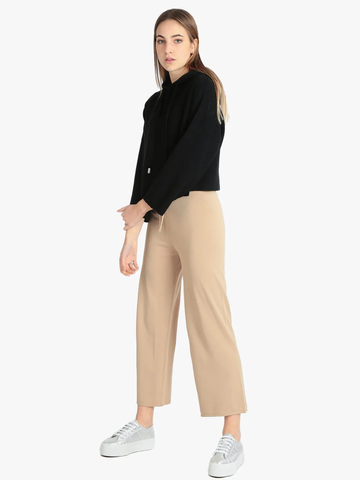 Louise Orop Pantaloni donna palazzo leggeri