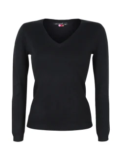 Louise Orop Pullover da donna scollo a V