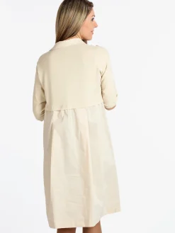 Louise Orop Vestito donna in maglia con colletto