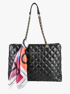 Love To Love Borsa donna trapuntata con doppi manici a catena