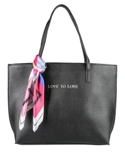 Love To Love Borsa shopper da donna con foulard