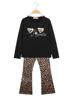 Luisa Chic Completo animalier 2 pezzi da bambina