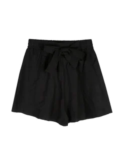 Luisa Chic Completo corto da bambina con t-shirt e shorts a vita alta