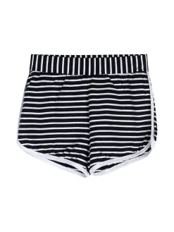 Luisa Chic Completo corto da bambina con canotta e shorts rigati