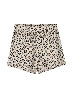 Luisa Chic Completo corto da neonata con t-shirt e shorts animalier
