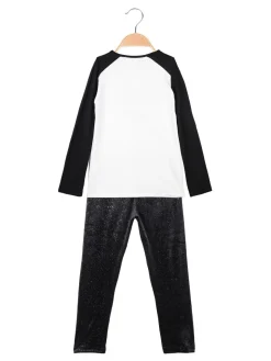 Luisa Chic Completo 2 pezzi da bambina con leggings