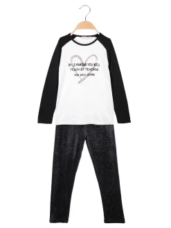 Luisa Chic Completo 2 pezzi da bambina con leggings