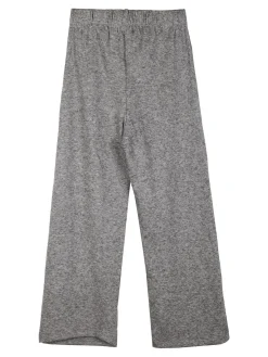 Luisa Chic Pantaloni da bambina in maglia - grigio