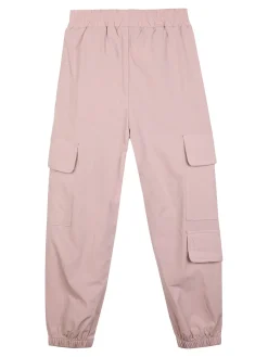 Luisa Chic Pantaloni da bambina con tasconi e polsini