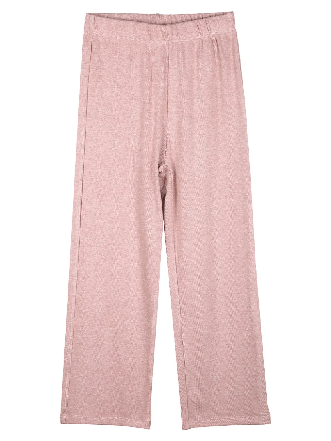 Luisa Chic Pantaloni da bambina in maglia - rosa