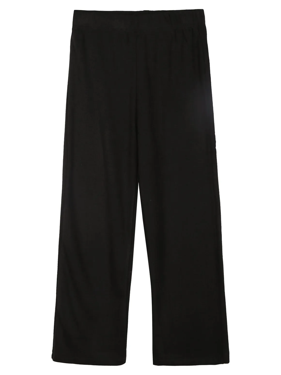 Luisa Chic Pantaloni da bambina in maglia - nero