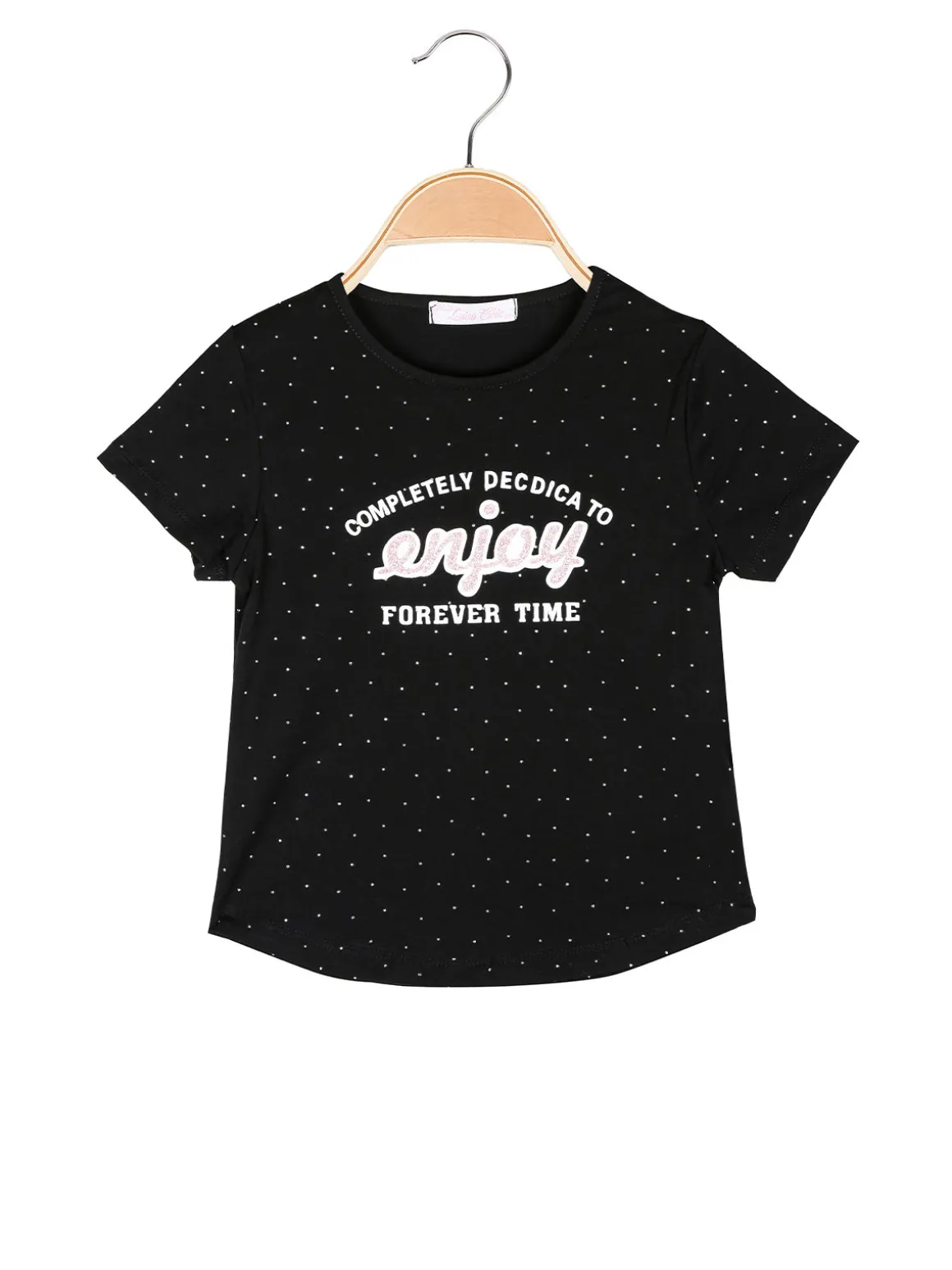 Luisa Chic T-shirt da bambina con strass