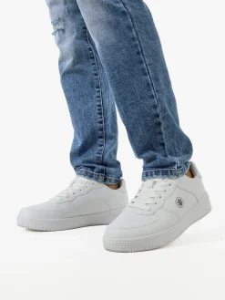 Lumberjack FINSTER Sneakes da uomo stringate - bianco