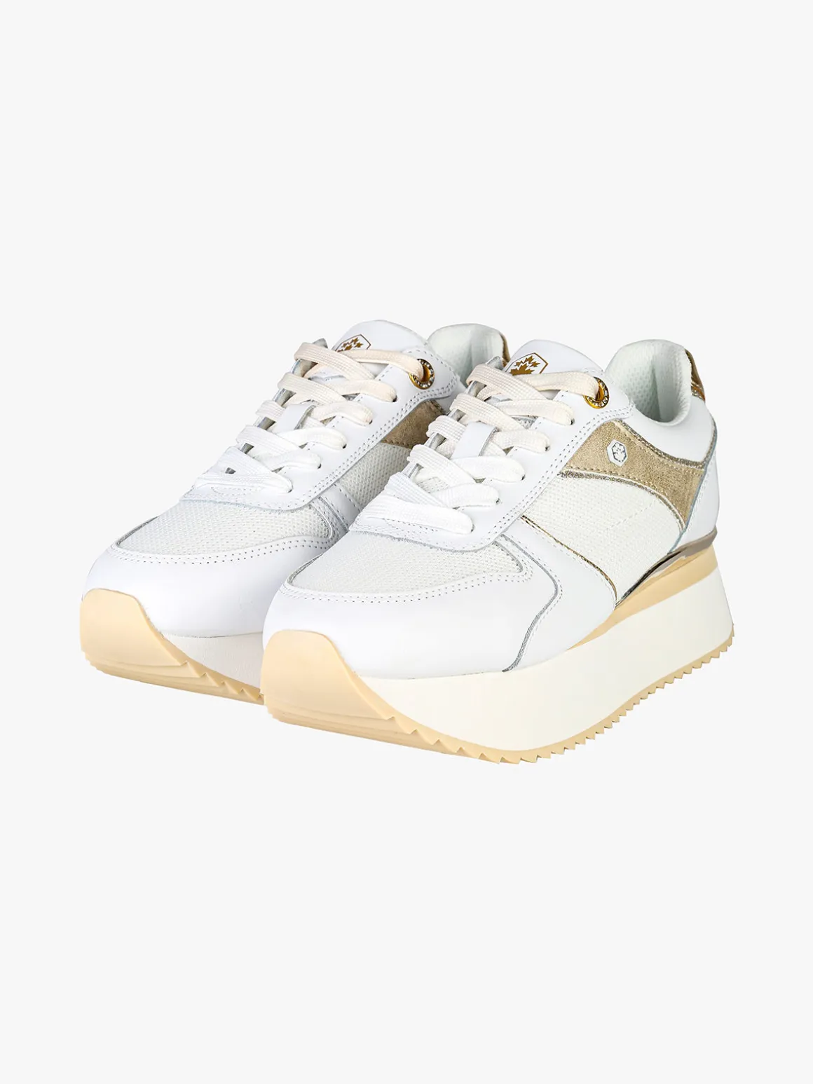 Lumberjack LOTUS Sneakers donna in pelle con platform