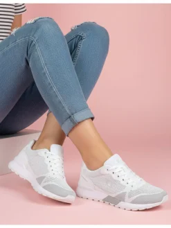 Lumberjack VENDOR Sneakers sportive da donna - bianco