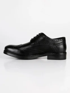 Lumberjack William francesine derby full brogue in pelle