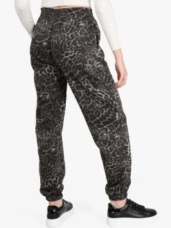 Lumina Pantaloni animalier da donna modello jogger