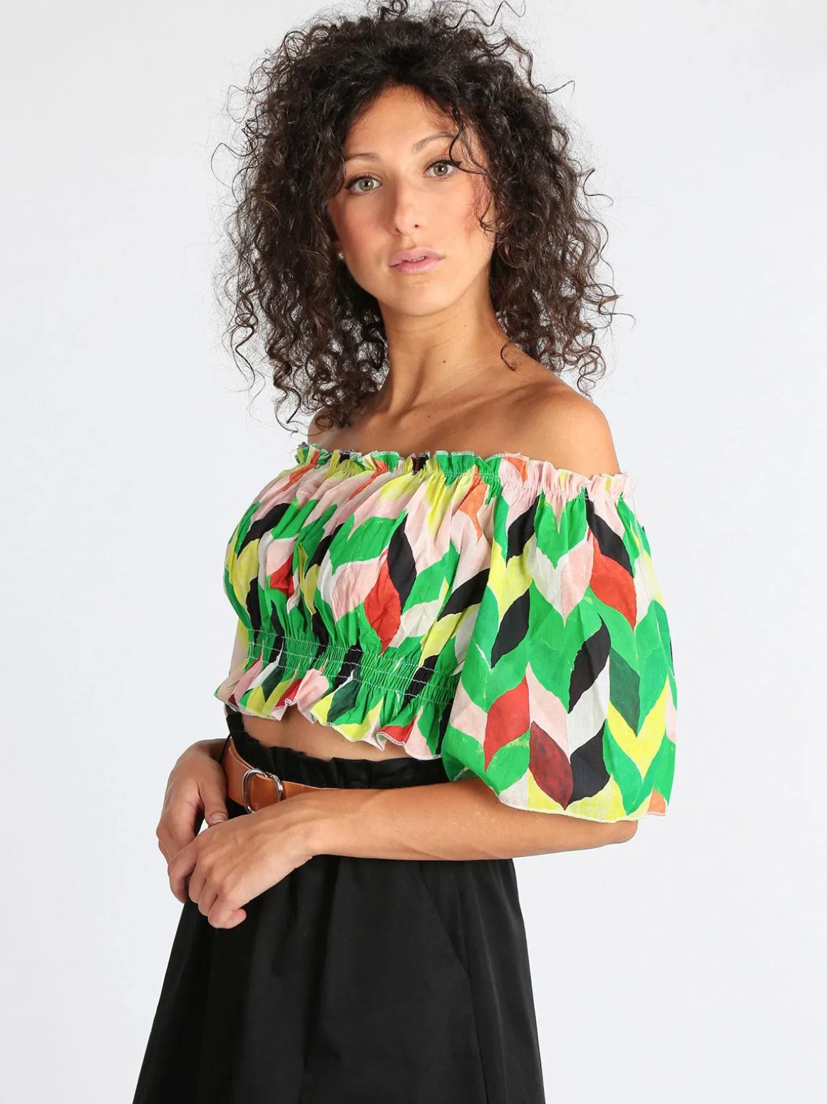 Lumina Top donna corto