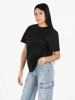 Lumina T-shirt donna girocollo tinta unita