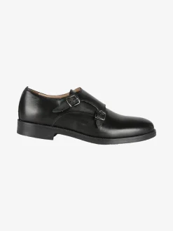 Made In Italy Mocassini in pelle uomo con fibbie