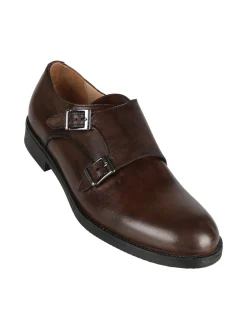 Made In Italy Mocassini in pelle uomo con fibbie