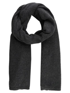 Made In Italy Sciarpa tinta unita in misto cashmere e lana