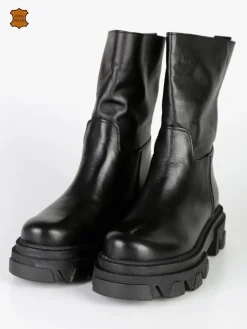 Made In Italy Stivaletti chelsea in pelle da donna